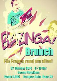 Bazinga Brunch Plakat 2014